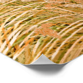 田で鶴 ポスター (角)