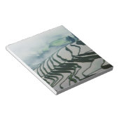 田んぼの上の朝霧 ノートパッド (アングル)