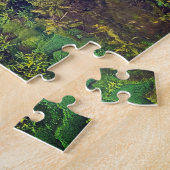 田んぼの風景写真画 ジグソーパズル (側面)