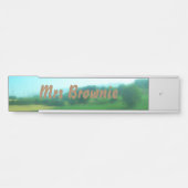 田イタリアン園パーソナライズされた地 サインプレート (正面)