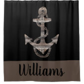 田パーソナライズされた舎いかり | シャワーカーテン (正面)