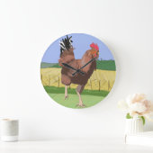 田ランニング舎の ラージ壁時計 (ホーム)