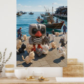 田代島のかぐ（インスピレーション） ポスター (キッチン)