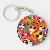 田代島の猫。 キーホルダー (正面)