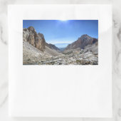 田保瀬峠 – シエラ 長方形シール (バッグ)