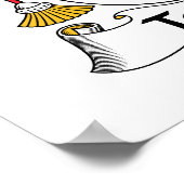 田保田家紋 ポスター (角)