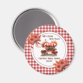 田園ピクニック ギンガム シャワーファヴォリ マグネット (正面/裏面)