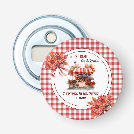 田園ピクニック ギンガム 結婚前お披露目 ギフト 栓抜き