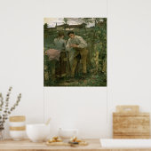 田園愛， 1882 ポスター (キッチン)