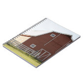 田園景色の納屋 ノートブック (左側)