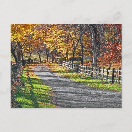 田園秋 ポストカード (正面)