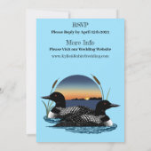 田園調のサンセット ヴィンテージ アウトドア ウェディング プラン 招待状 (裏面)