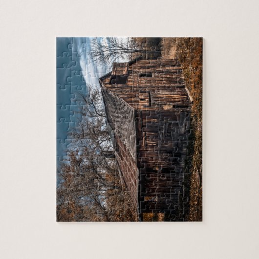 田園農場の小屋のジグソーパズル ジグソーパズル (縦)