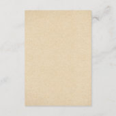 田園風ウッドランド結婚式の出欠確認カード 出欠カード (裏面)