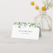 田園風デンフィルと野の花の名札 プレイスカード (裏面)