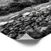 田園風景の写真 ポスター (角)