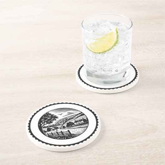 田園風景01 コースター (側面)