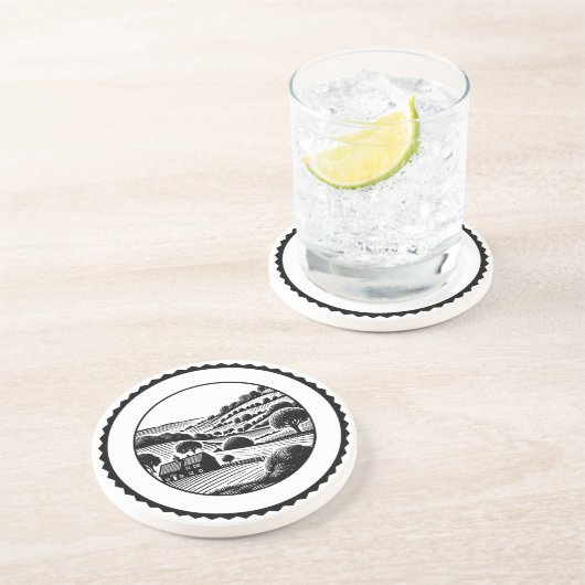 田園風景06 コースター (側面)