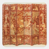 田園風景 スクエアシール (正面)