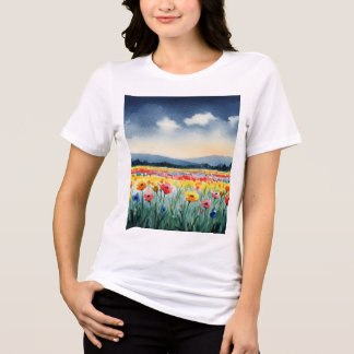 田園風景 トライブレンドTシャツ