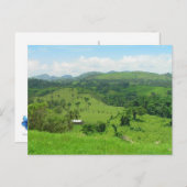 田園風景、ドミニカ共和国ポストカード ポストカード (正面/裏面)