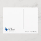 田園風景、ドミニカ共和国ポストカード ポストカード (裏面)