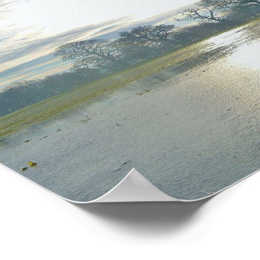 田園風景 ポスター (角)