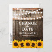 田園風 キャンセル・延期のお知らせ | イベント延期 案内ポストカード (正面/裏面)