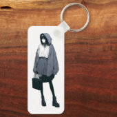 田村 愛美 (tamura manami) キーホルダー (裏面)