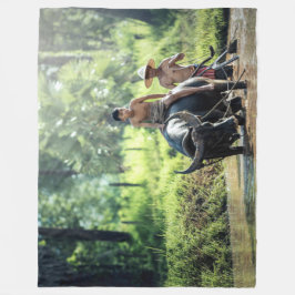 田植え フリースブランケット