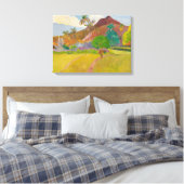 田火田風景（Paul Gaugin著） キャンバスプリント (インサイチュ (寝室))