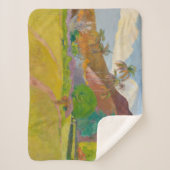 田火田風景(Paul Gaugin著) シェルパブランケット (正面)