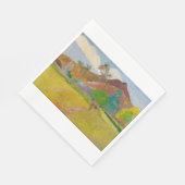 田火田風景(Paul Gaugin著) スタンダードランチョンナプキン (角)