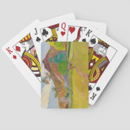 田火田風景（Paul Gaugin著） トランプ