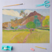 田火田風景(Paul Gaugin著) 薄葉紙 (クラフト)