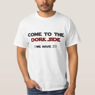 田舎くさい人の側面に来られて私達はPiを有します Tシャツ