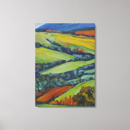 田舎で キャンバスプリント (正面)