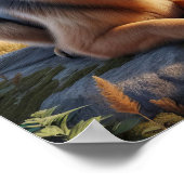 田舎に住むドイツ素朴人の羊飼い ポスター (角)