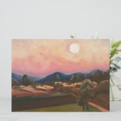 田舎のカードの月明かり カード (スタンド正面)