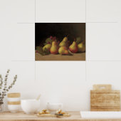 田舎のキッチンパール – 絵画 still life's ポスター (キッチン)