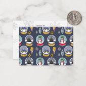 田舎のクリスマス ノートカード (正面/裏面インサイチュ)