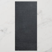 田舎のクリスマス·ホ結婚リデーのメニューカード メニュー (裏面)