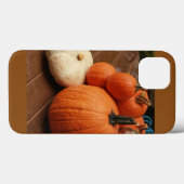 田舎のシーンかぼちゃのオレンジと白ハを閉じる Case-Mate iPhoneケース (裏面 (横))
