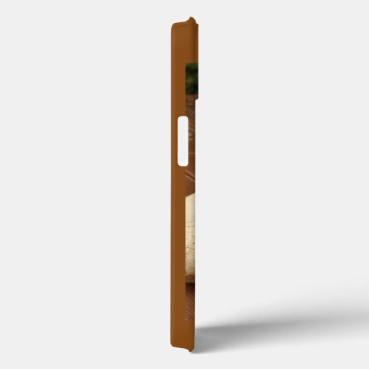 田舎のシーンかぼちゃのオレンジと白ハを閉じる Case-Mate iPhoneケース (裏面 / 右)