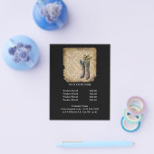 田舎のダマスク西部のカウボーイ チラシ (シングル)