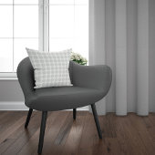 田舎のパタ落ちたーンへの小さな白いフローラ クッション