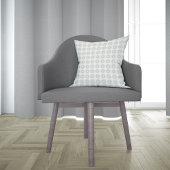 田舎のパタ落ちたーンへの小さな白いフローラ クッション