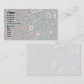 田舎のヒマワリが付いている庭 名刺 (正面/裏面)