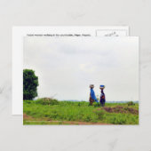 田舎のフラニウーマン ポストカード (正面/裏面)