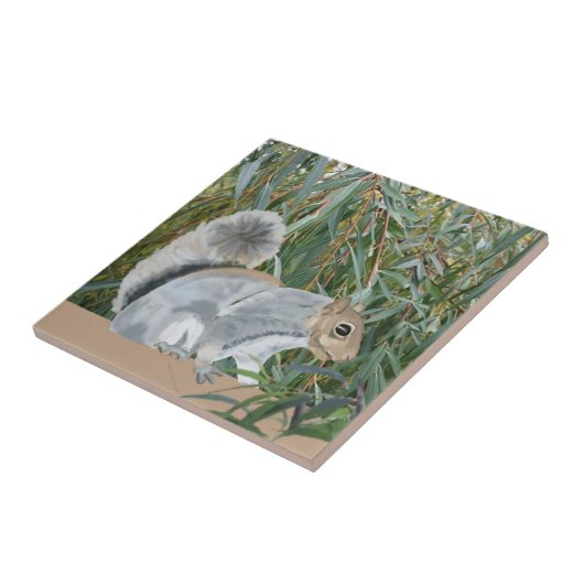 田舎のリス  タイル (側面)